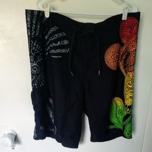 Disney Swim Trunks Board Shorts Hidden Mickeys